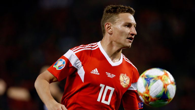 Fedor Chalov is a Russia international with two caps