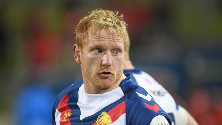 James Graham was forced off with a head injury early on