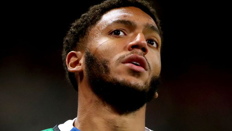 Joe Gomez was booed by some England fans at Wembley on Thursday night