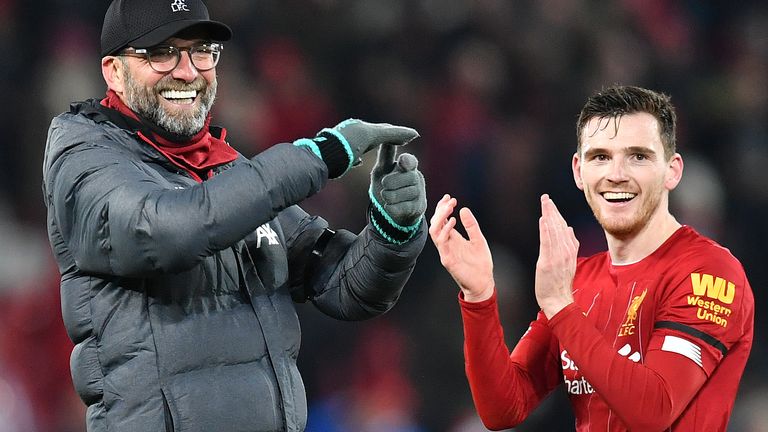 Andy Robertson dice que el lado de Jurgen Klopp no ​​teme a nadie en Europa