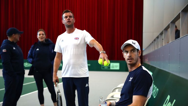 El capitán británico GB Smith puede decidir descansar a Andy Murray