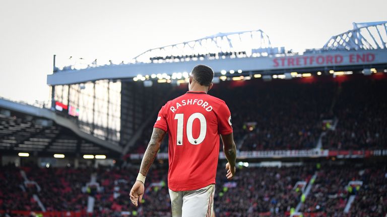Star man: Marcus Rashford
