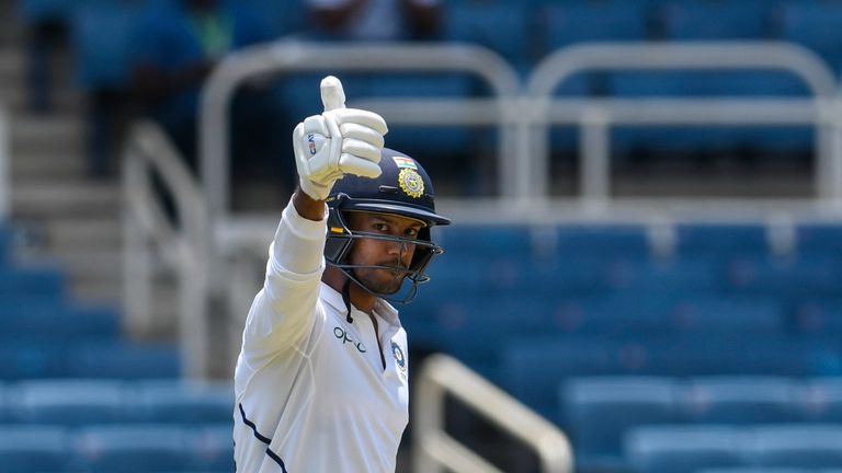 Mayank Agarwal ha tenido un excelente comienzo en su carrera de prueba