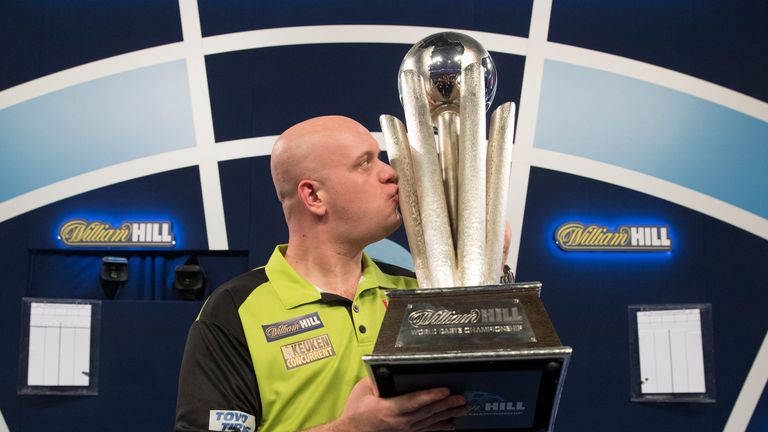 MVG está persiguiendo una cuarta corona después de ganar en Ally Pally el año pasado