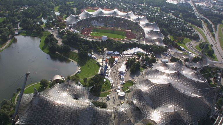 Munich's Olympic stadium hosted the 1972 Olympics