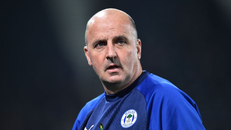 Wigan boss Paul Cook