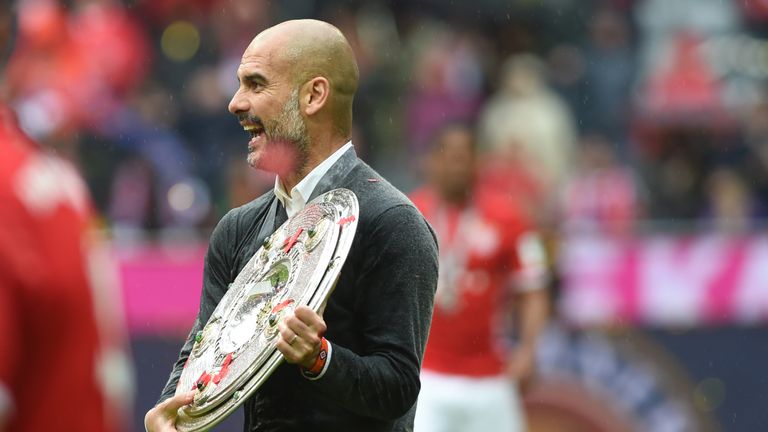 Guardiola ha ganado títulos de liga en España, Alemania e Inglaterra