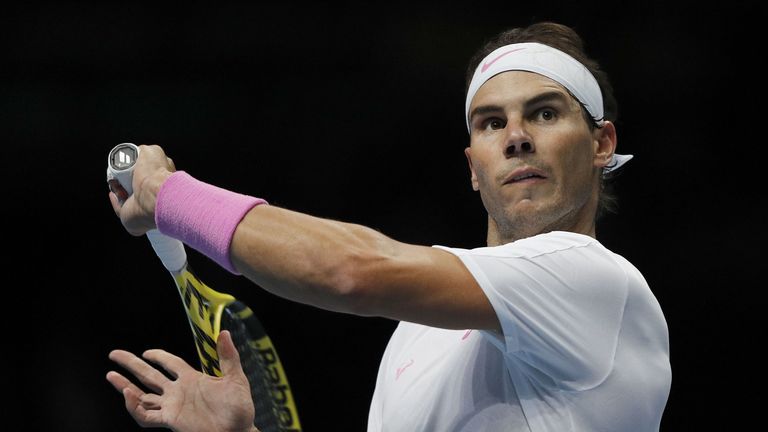 Tsitsipas reaches ATP Finals semis after Nadal comeback