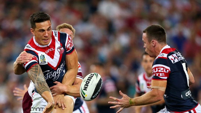 Sonny Bill Williams and former Roosters team-mate James Maloney have moved to Super League clubs