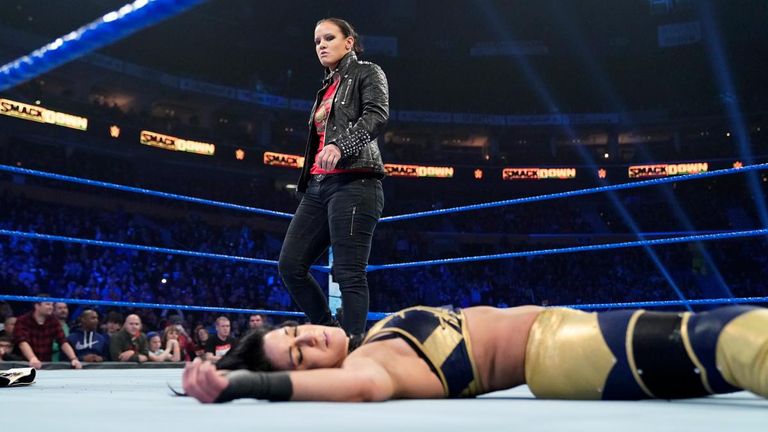 Bayley is currently embroiled in a war with Shayna Baszler ahead of their match - which also includes Becky Lynch - at Survivor Series