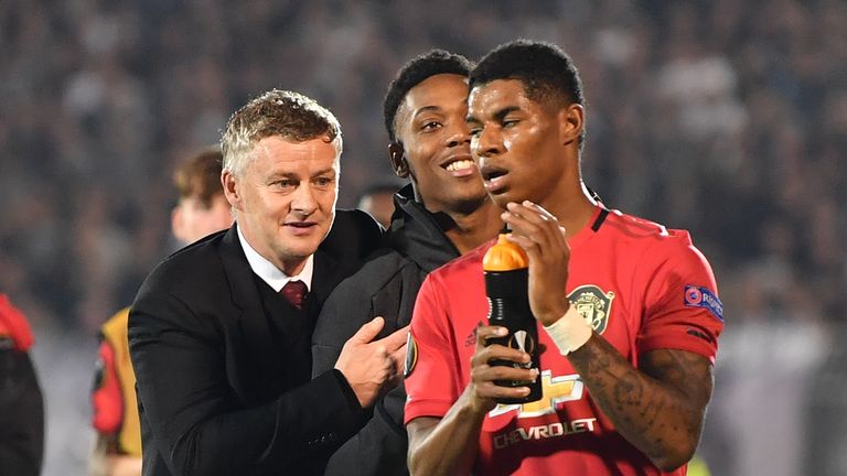 Rashford says Solskjaer gives him a different view on his own game