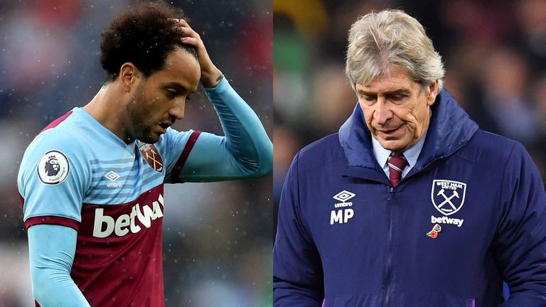 Manuel Pellegrini is searching for answers to West Ham's dip in form