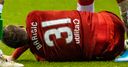 Glass bottle thrown towards Barisic