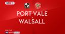Port Vale edged out by Walsall Port Vale edged out by Walsall