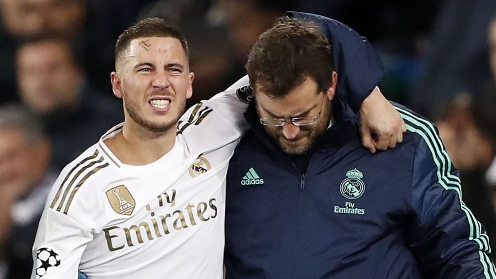 Real Madrid injury  fears allayed as Eden  Hazard  suffers 