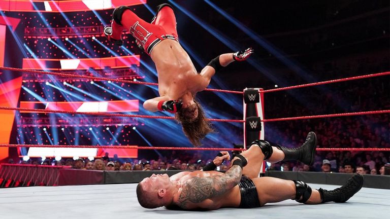 Randy Orton and AJ Styles clashed in a battle between two veterans on last night's Raw