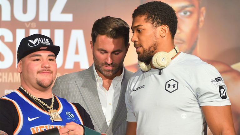Anthony Joshua faces Andy Ruiz Jr again in Saturday's rematch