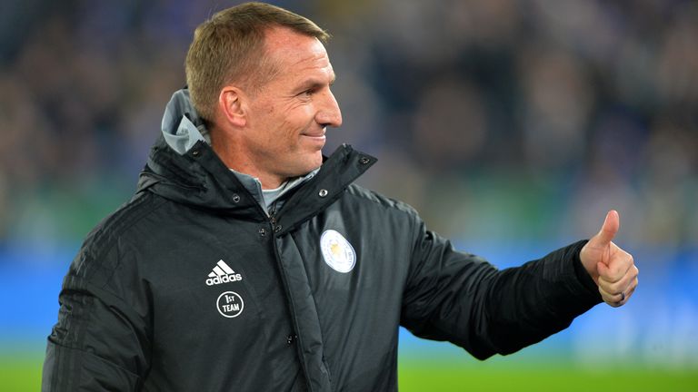 Leicester are working hard on transfers, says Brendan Rodgers