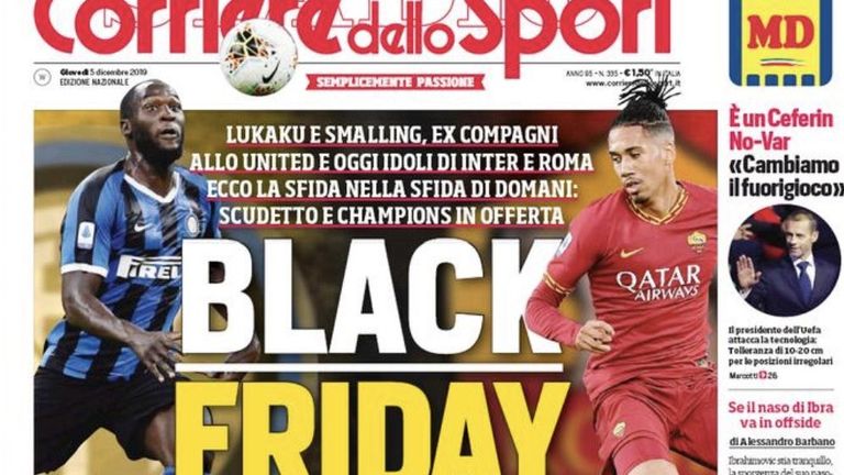 Corriere Dello Sport es un periódico deportivo italiano diario.