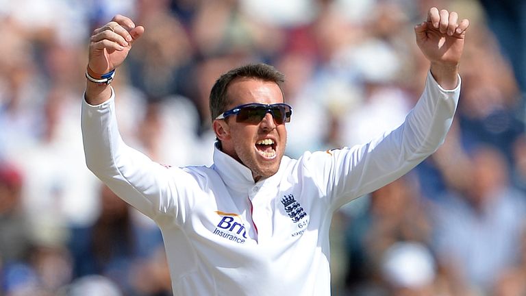 Graeme Swann es uno de los hilanderos más exitosos de Inglaterra, con 255 wickets en 60 pruebas. 