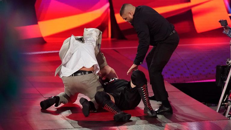 AOP viciously attacked Kevin Owens during his fight against Bobby Lashley