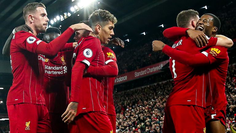Liverpool are currently riding high at the top of the Premier League