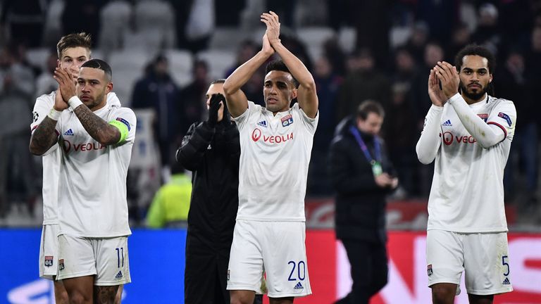 Lyon made it through to the last 16 after a draw with RB Leipzig