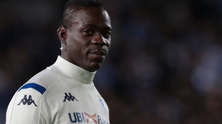 Mario Balotelli joined Serie A club Brescia in the summer