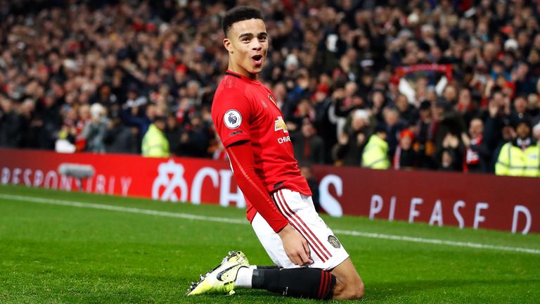 Mason Greenwood ha marcado 10 goles en todas las competiciones en lo que va de la temporada.