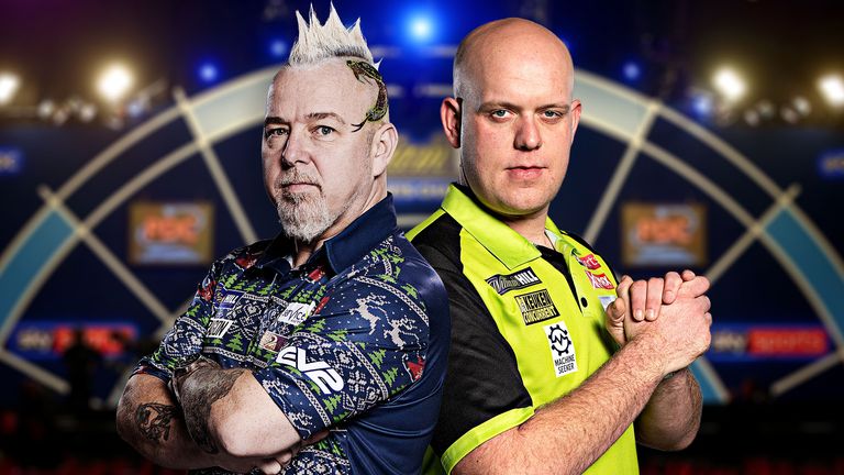 Wright takes on Van Gerwen in a repeat of the World Championship final