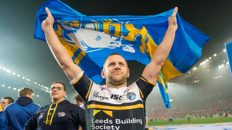Rob Burrow enjoyed a glittering career with the Rhinos