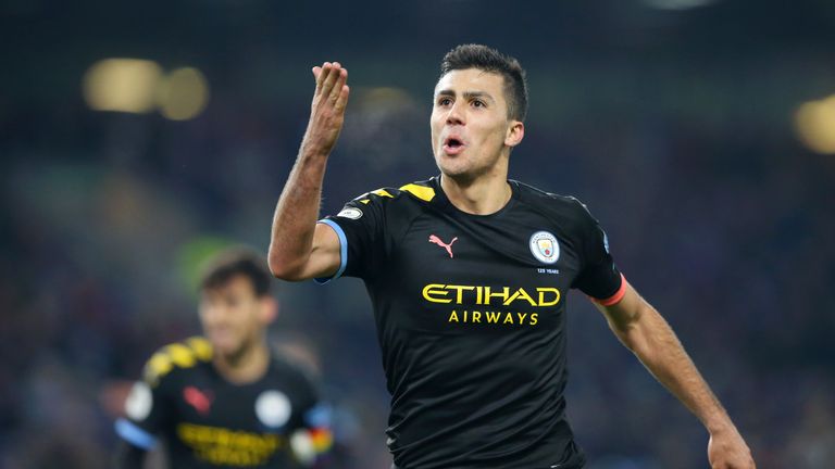 Rodri impresionó en la victoria en Burnley a mitad de semana