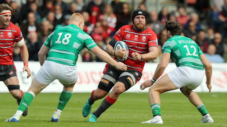 Morgan scored seven tries in 27 Premiership appearances for Gloucester last season
