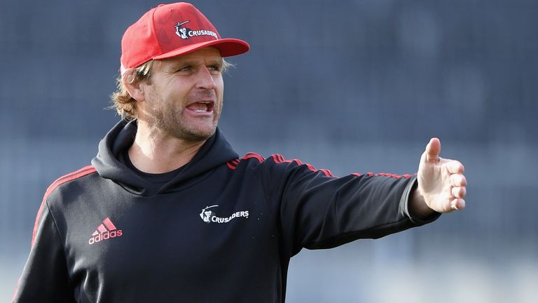 Scott Robertson entrenó a los Crusaders al título de Super Rugby tres temporadas seguidas