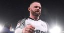 How did Rooney do on his Derby debut?