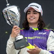 Jamie Chadwick won the inaugural female-only racing championship, the W Series, in 2019