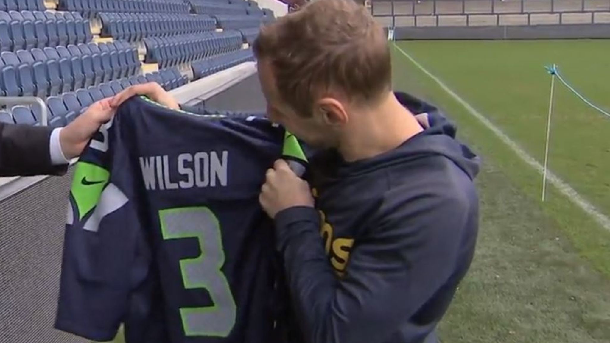 Rob Burrow: Super Bowl surprise a special moment for Leeds Rhinos legend