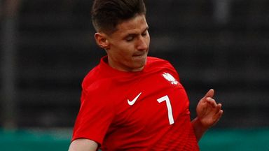 Image of Striker Patryk Klimala is a Poland U21 international