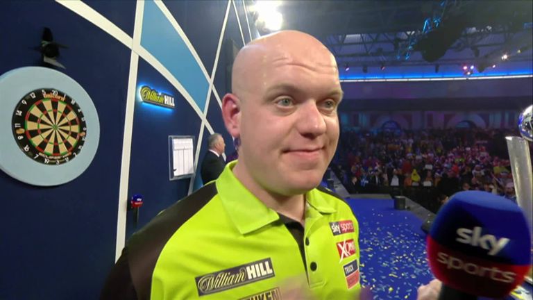 World No 1 Van Gerwen said he could only blame himself for defeat against Wright