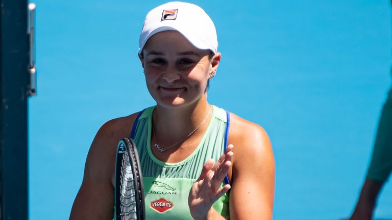 Ashleigh Barty está en camino de romper la sequía australiana por un título femenino