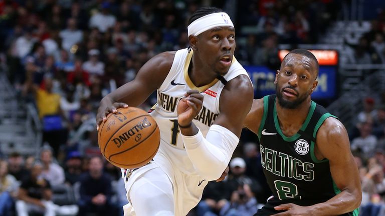 Highlights of the Boston Celtics' trip to the New Orleans Pelicans