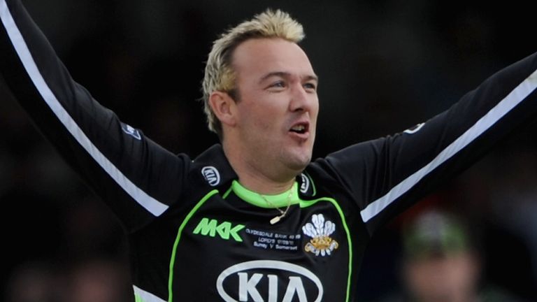 Chris Schofield ended his career at Surrey after leaving Lancashire in 2004