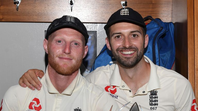 Mark Wood (R) played a huge part in England's 3-1 series win over South Africa over the winter