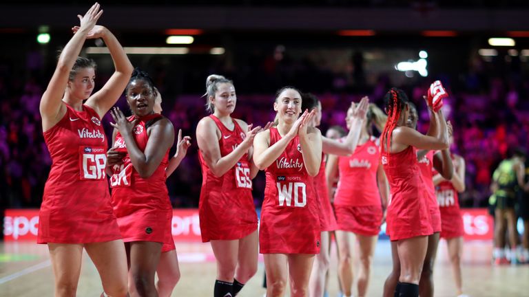 Relive the Netball Nations Cup between England, South Africa, New Zealand and Jamaica