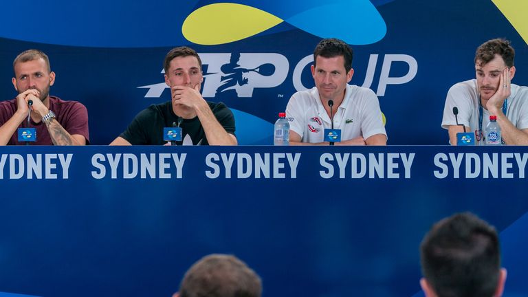 Team GB reached the quarter-finals of the ATP Cup