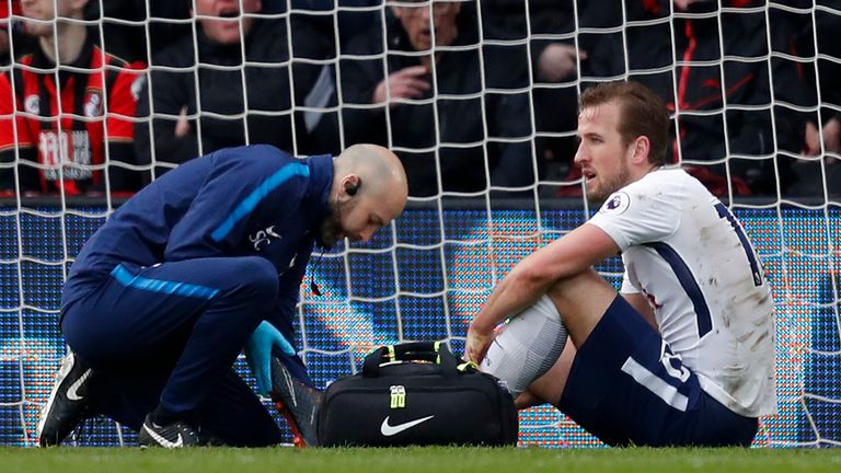 Kane has 17 goals for the season despite not playing since January due to injury
