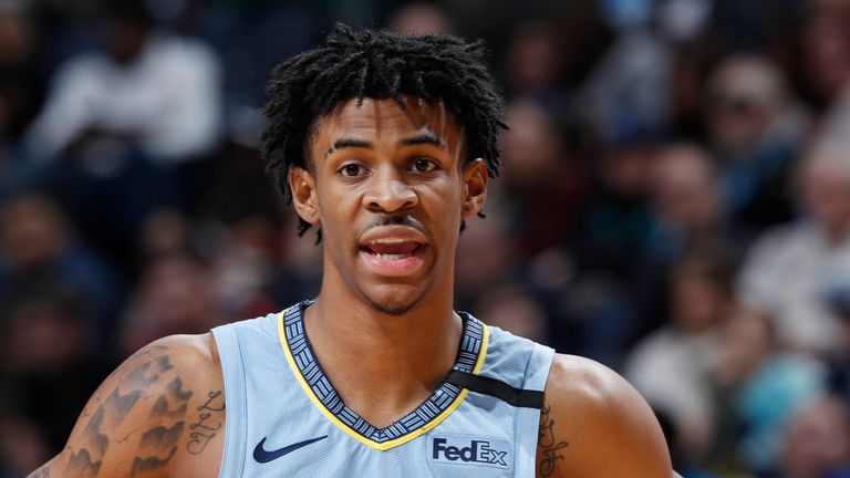 Ja Morant llevó a los Memphis Grizzilies a la victoria