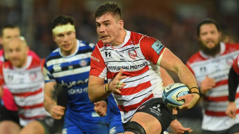Jake Polledri was in fine form as Gloucester defeated Bath in their derby clash
