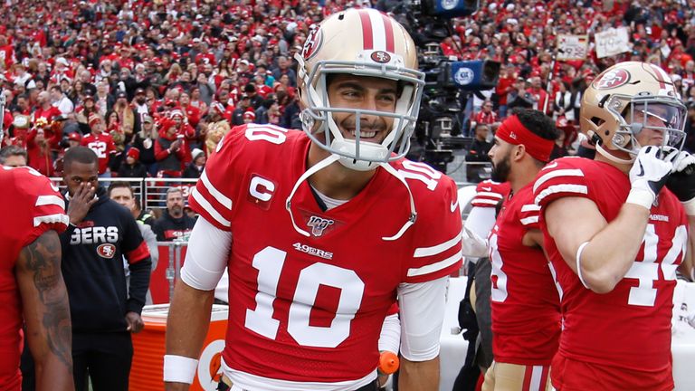 El regreso de Jimmy Garoppolo a la alineación titular después de la lesión del año pasado ha ayudado a los 49ers a recuperarse