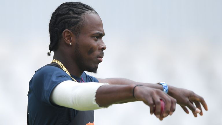 Jofra Archer did not join up with the rest of the England squad on Tuesday